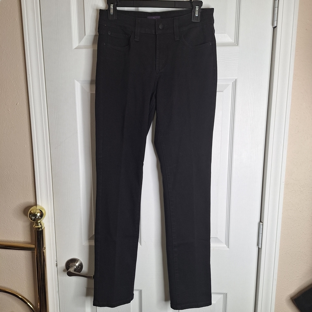 NYDJ Black Skinny Jeans Size 4